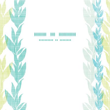 mavi yeşil yosun üzüm merkezi kare Dikişsiz desen arka plan