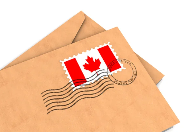 Kanada postası — Stok fotoğraf