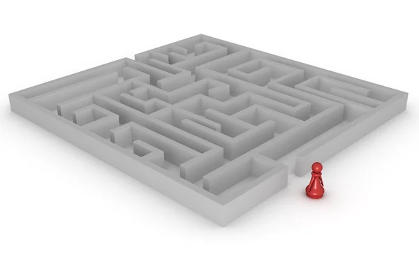 Maze challenge — Stock Photo, Image