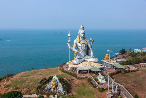 Standbeeld van hindoe god shiva, india, 2012 — Stockfoto