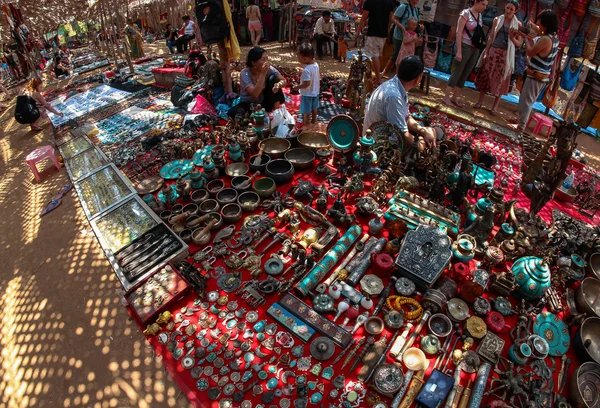 Mercato di goa nord, india, 2011 — Foto Stock