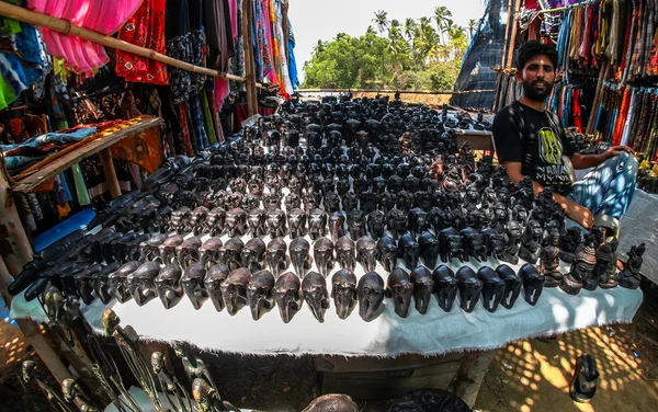 北果阿市场，印度 2011 — 图库照片