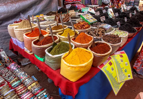 Noord-goa markt, india, 2011 Rechtenvrije Stockafbeeldingen