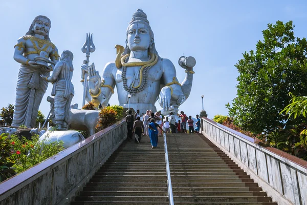 Standbeeld van hindoe god shiva, india, 2012 — Stockfoto