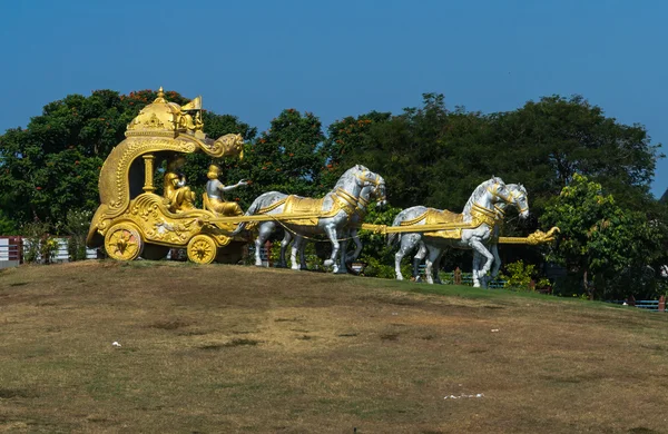 印度教大神湿婆，印度，2012年的雕像 — 图库照片