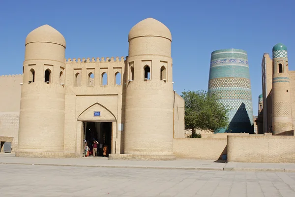 乌兹别克斯坦丝绸之路Khiva — 图库照片