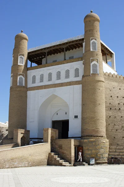 Fortress Ark, Silk Road, Bukhara, Uzbekistan, Asia — Stock Photo, Image