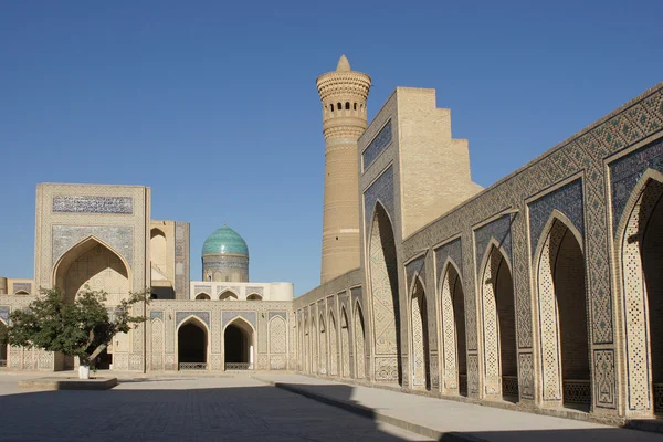 清真寺噶伦、 布哈拉、 乌兹别克斯坦 — 图库照片