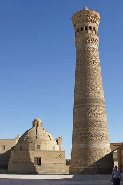 噶伦 moschee，buchara usbekistan — 图库照片