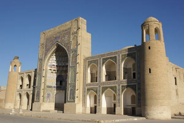 Madrassa abdulazizxon, buchara, usbekistan — Stockfoto