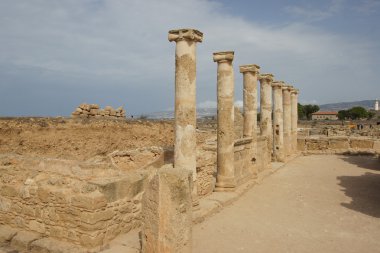 Antik Roma kenti, paphos, Kıbrıs, Avrupa
