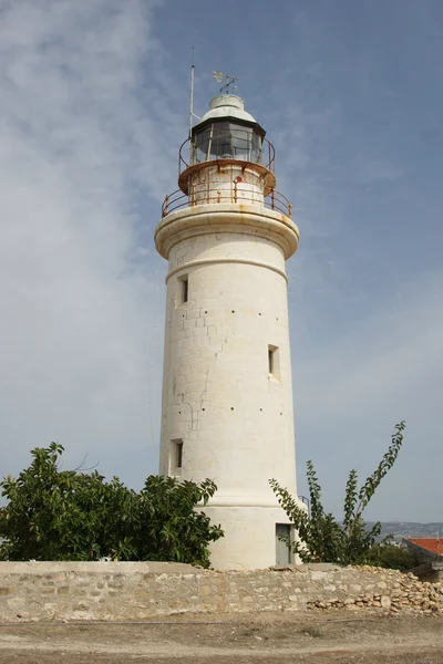 Vuurtoren, paphos, cyprus, Europa — Stockfoto