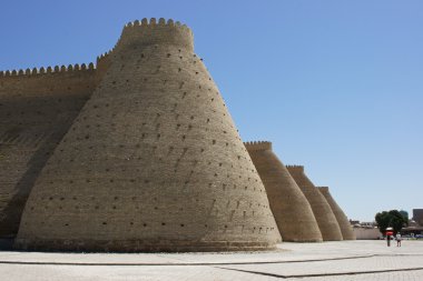 Kale ark, ipek yolu, Buhara, Özbekistan, Asya