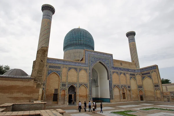 牛哥-e 埃米尔 · 墓、 撒马尔罕、 乌兹别克斯坦 — 图库照片