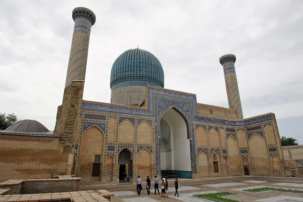 Gur-e Amir, Túmulo, Samarcanda, Uzbequistão — Fotografia de Stock