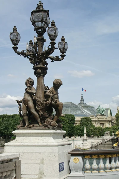 Ponte Alexandre III. Paris, França, Europa — Fotografia de Stock