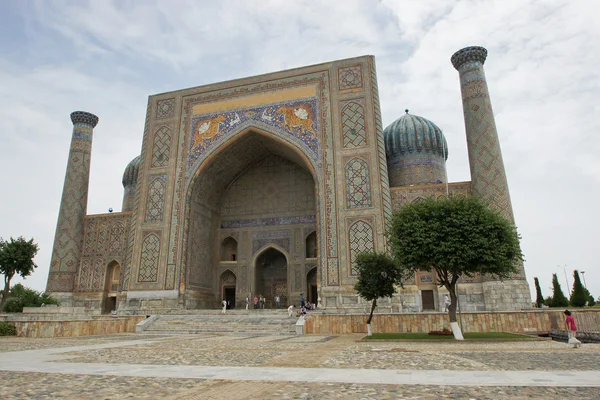 Registon místo, samarkand, Uzbekistán — Stock fotografie