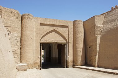 City wall, Hiva, Özbekistan