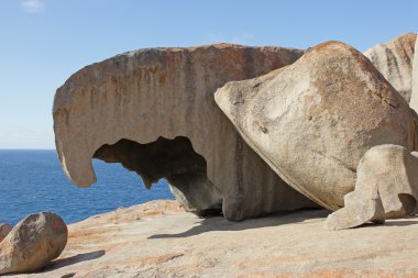 Remarkable Rocks, Australia clipart