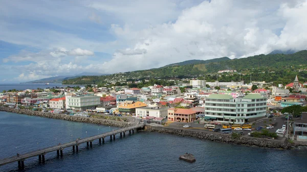 Roseau, dominica, Caribisch gebied — Stockfoto