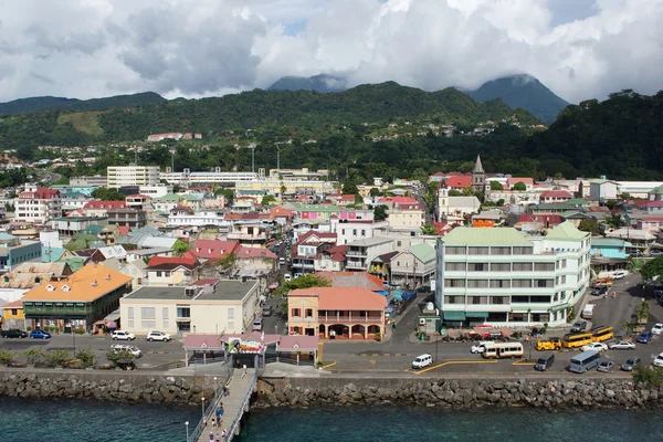 Roseau, Dominica, Caribe — Foto de Stock