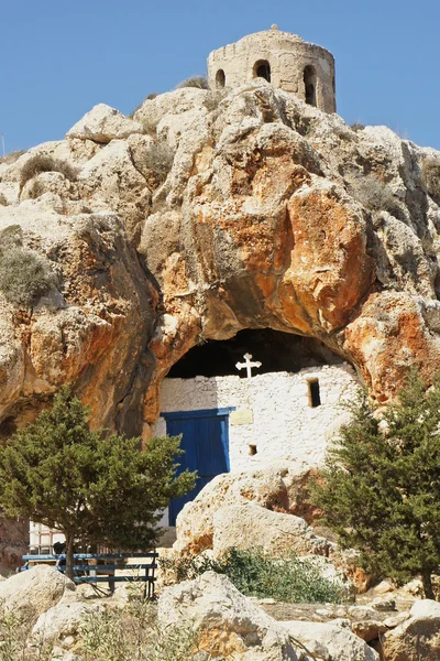 Cave church, Protaras, Cyprus — Stock Photo, Image