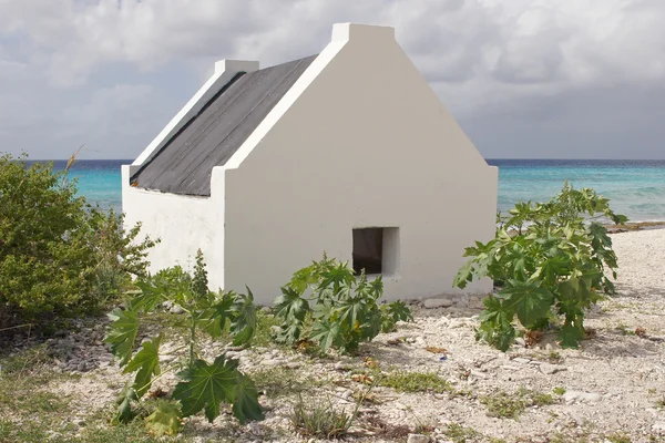 Cabañas de esclavos, Bonaire, Islas ABC — Foto de Stock