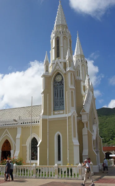 Igreja de Peregrinação Santuario de la Virgen, Isla Margarita — Fotografia de Stock