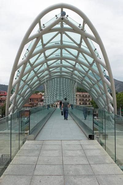 Fredsbron, Tbilisi, Georgien — Stockfoto