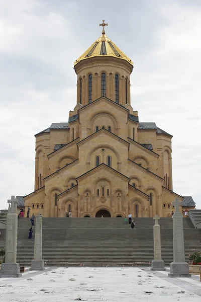 Szentháromság-templom, tbilisi, Grúzia — Stock Fotó