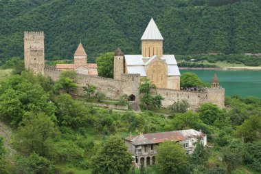 Kale ananuri, Gürcü askeri road, Gürcistan, Avrupa