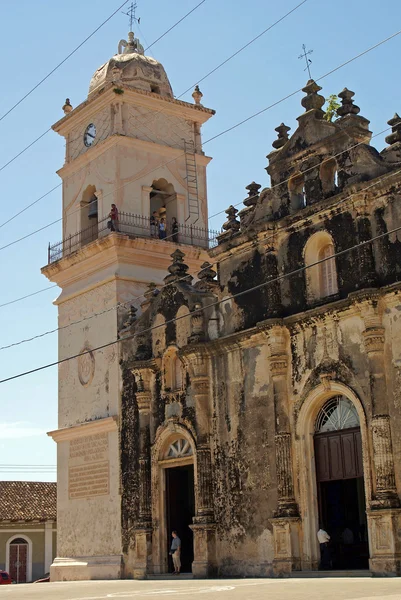 Церковь Ла Мерсед, Гранада, Никарагуа — стоковое фото