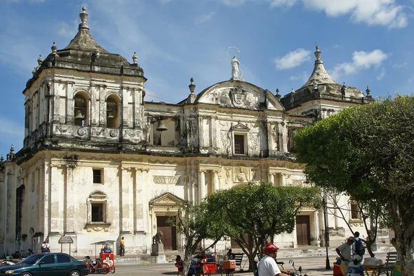 Katedral, leon, nicaragua — Stok fotoğraf