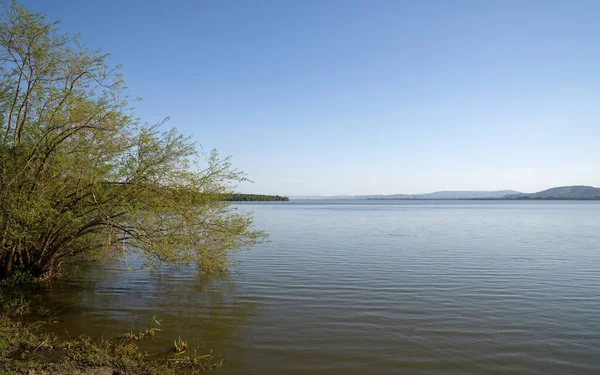Panoramic Image Landscape Lake Mburo National Park Uganda — 图库照片