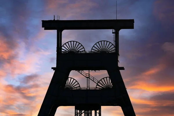 Ewald Pit Industrieel Erfgoed Van Ruhrmetropool Herten Duitsland — Stockfoto