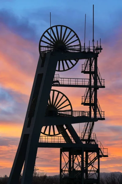 Ewald Pit Patrimonio Industriale Della Metropoli Della Ruhr Herten Germania — Foto Stock