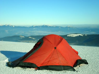 nepal everest bölgede kamp