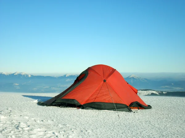 Kamperen in de everest regio van nepal — Stockfoto