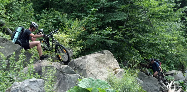 Bicicleta de montanha — Fotografia de Stock