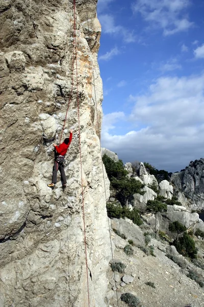 Arrampicata — Foto Stock