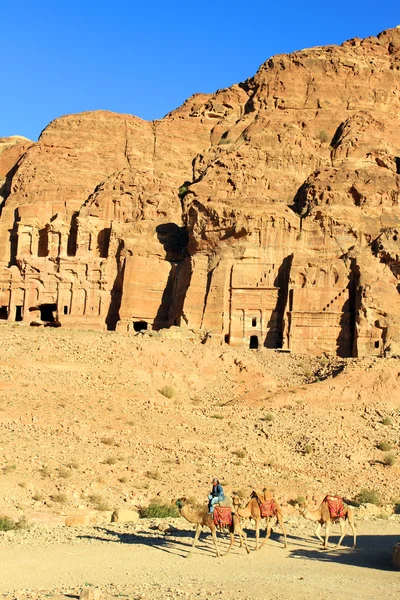 Petra Jordanië — Stockfoto