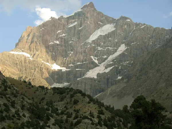 Fjelllandskap – stockfoto