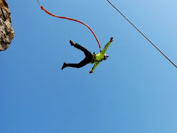 Rope jumping — Stock Photo, Image