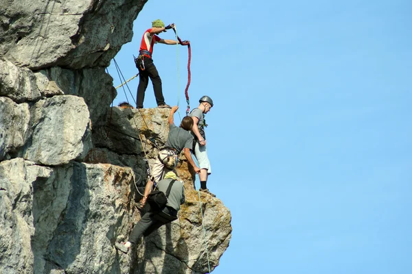 Rope jumping — Stockfoto