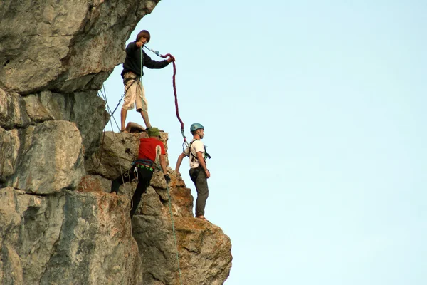 Rope jumping — Stok fotoğraf