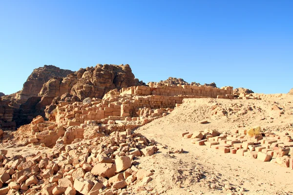 Πέτρα, έχασε την πόλη πέτρα της Ιορδανίας. — Φωτογραφία Αρχείου