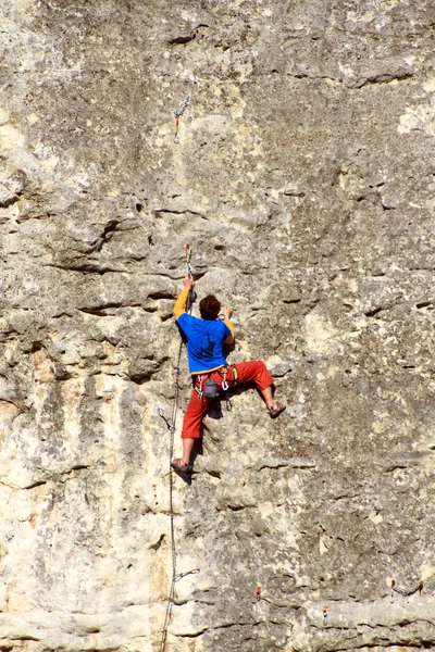 Rock climber. — Stock Photo, Image