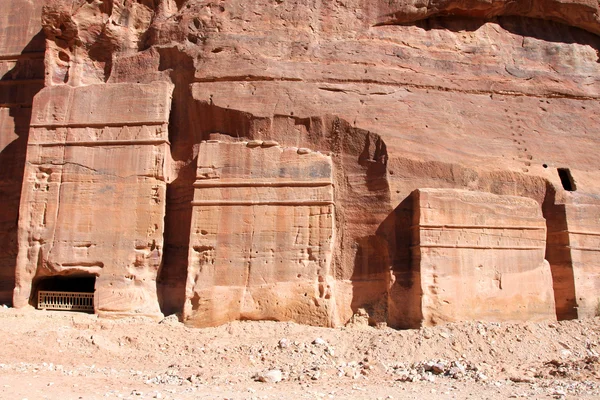 Ancient City of Petra Built in Jordan. — Stock Photo, Image