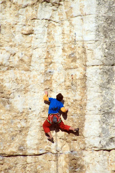 Rock klimmer — Stockfoto