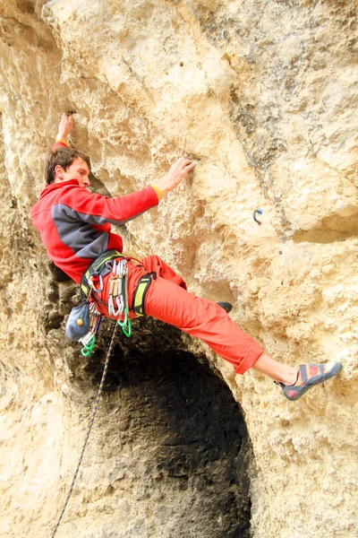 Rock climber — Stock Photo, Image